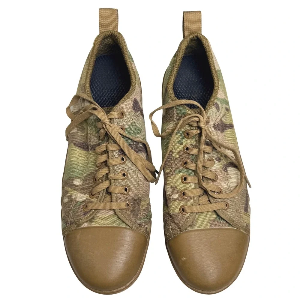 Altama Maritime Assault Low Shoes Men 9 Multicam Cordura Tactical Sneaker 335003